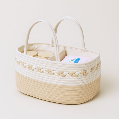 The Classic Baby Nappy Organiser Basket