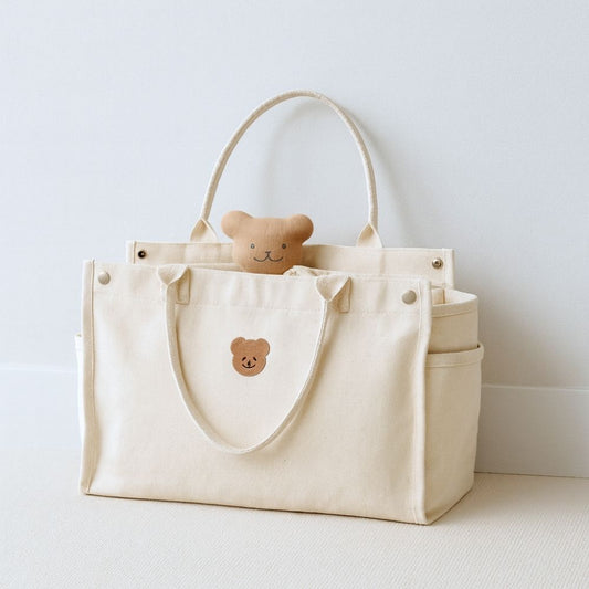 The Teddy Edition Baby Changing Bag - Tote Bag