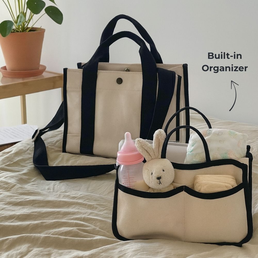 The Chic Classic Baby Changing Bag - Tote Bag