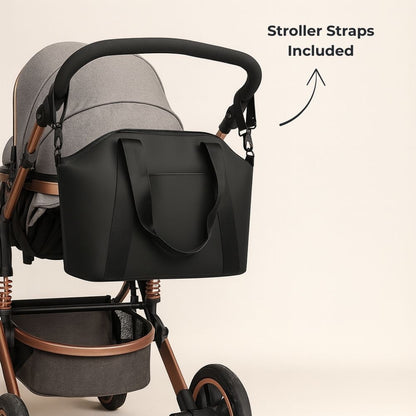 The Black Pearl Baby Changing Bag - Tote Bag