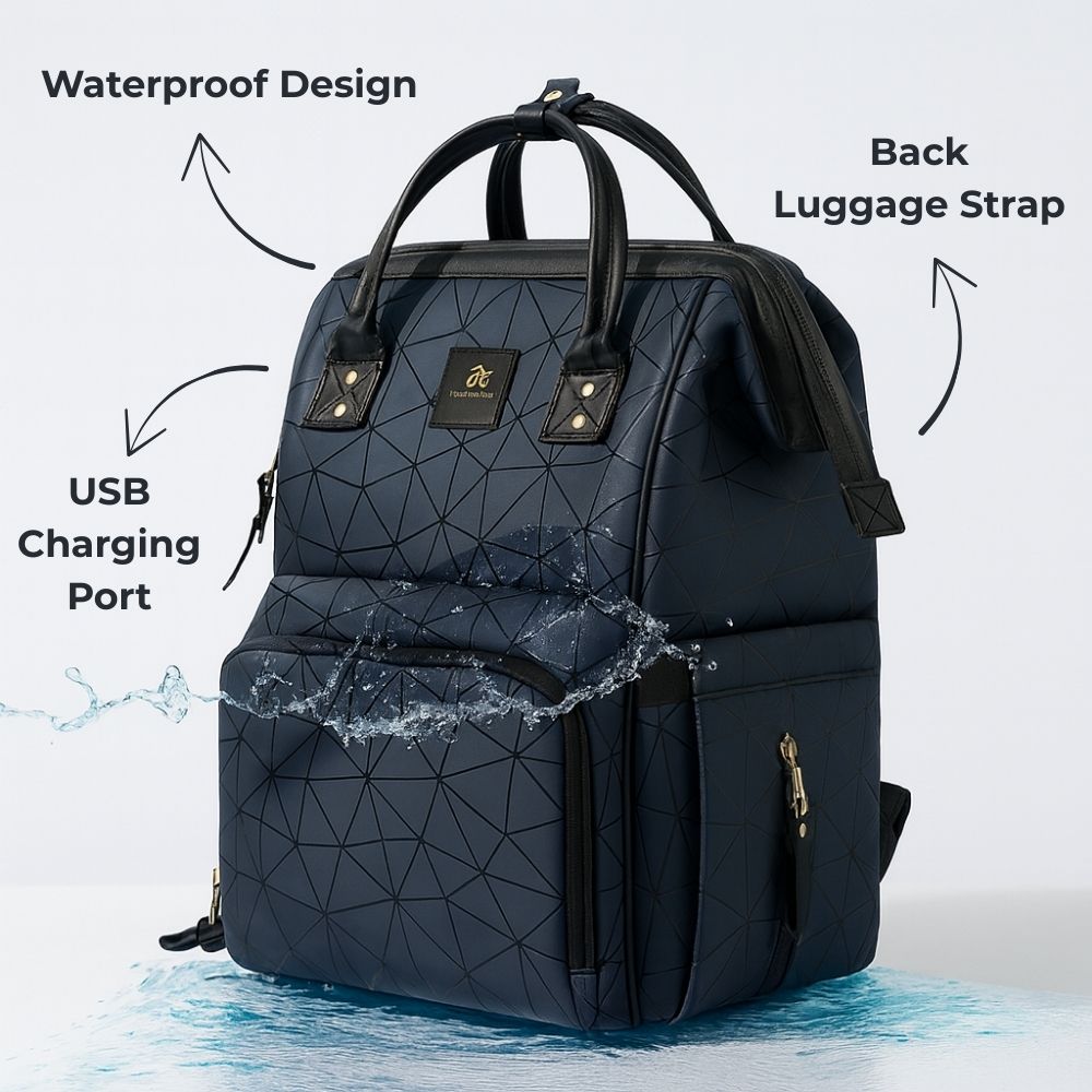 The Elegant Baby Changing Bag - Backpack