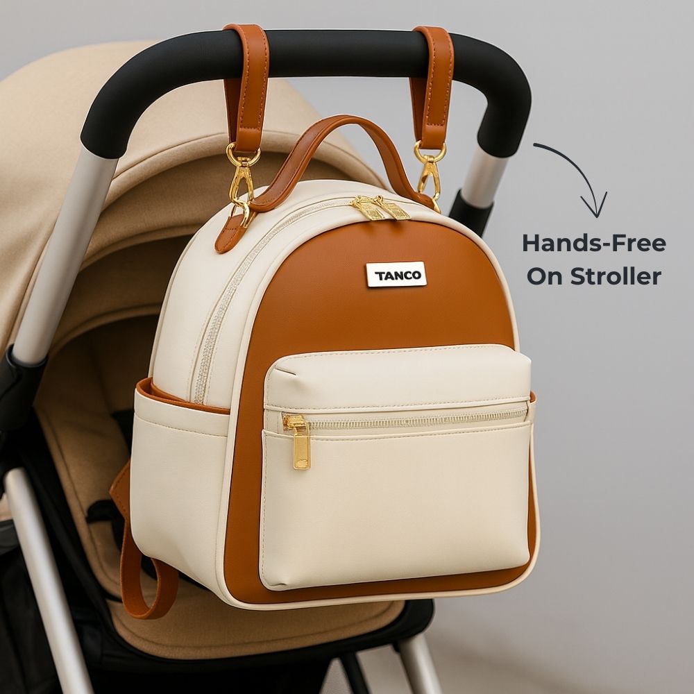 The Premium Vegan Leather Baby Changing Bag - TANCO Backpack