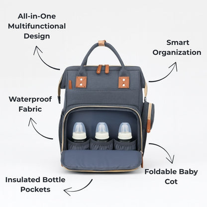 The Travel Baby Changing Bag - All-in-One Backpack