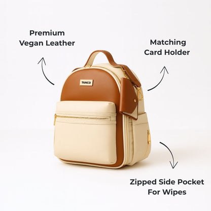 The Premium Vegan Leather Baby Changing Bag - TANCO Backpack