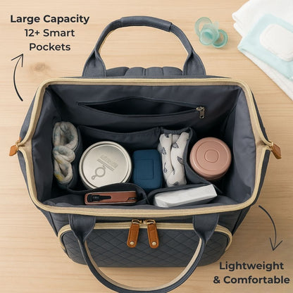 The Travel Baby Changing Bag - All-in-One Backpack