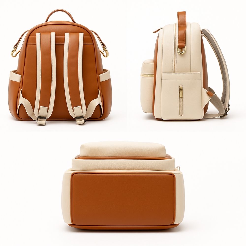 The Premium Vegan Leather Baby Changing Bag - TANCO Backpack