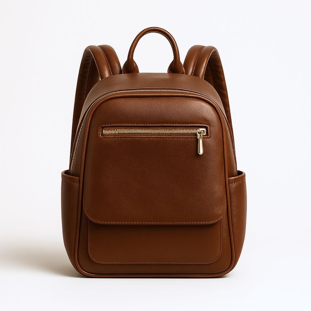 The Smart Vegan Leather Baby Changing Bag - Backpack