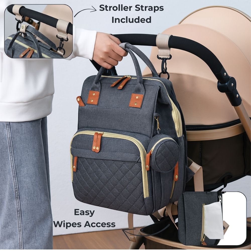 The Travel Baby Changing Bag - All-in-One Backpack