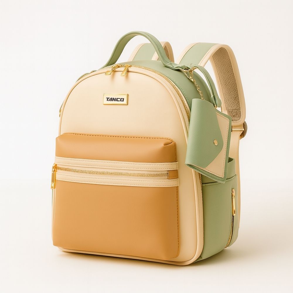 The Premium Vegan Leather Baby Changing Bag - TANCO Backpack